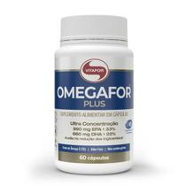 Omegafor Plus Ômega 3 Rico DHA EPA 60 Caps Vitafor