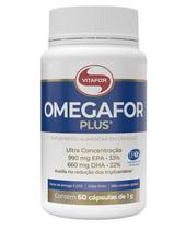 Omegafor Plus Vitafor 60 Cáps Ômega 3 Dha 660mg Epa 990mg