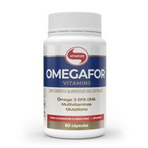 Omegafor Vitamins (Ômega 3 + 7 vitaminas + Glutationa) em Cápsulas Softgel - Vitafor