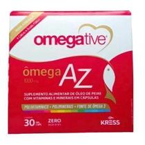 Omegative Az - Kress Omega 3 1000mg 30 Cápsulas Omegative Az - Kress Omega 3 1000mg 30 Cápsulas