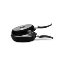 Omeleteira Brinox Ceramic Life Naturalle Ø14cm 400ml Preto Ebony Omeleteira Brinox Ceramic Life Naturalle Ø14cm 400ml Preto Ebony