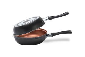 Omeleteira Brinox Topázio 330 ml Ø 16 cm Antiaderente Pró-flon Cinza Range Omeleteira Brinox Topázio 330 ml Ø 16 cm Antiaderente Pró-flon Cinza Range