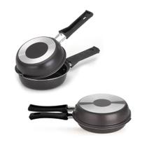 Omeleteira Dupla 14cm Antiaderente Hambúrguer Batata Rosti - Nacional