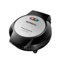 Omeleteira Elétrica Mondial Pratic Omelet II Preto/Inox 800W 127V - OM-04-BI Omeleteira Elétrica Mondial Pratic Omelet II Preto/Inox 800W 127V - OM-04-BI