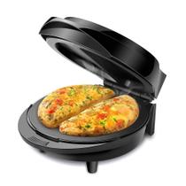 Omeleteira Elétrica Mondial Pratic Omelet Om-01 Omeleteira Elétrica-220v-preto/inox Omeleteira Elétrica Mondial Pratic Omelet Om-01 Omeleteira Elétrica-220v-preto/inox