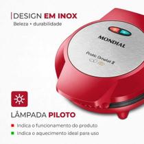 Omeleteira Elétrica OM-04-RI Antiaderente 800w Mondial Omeleteira Elétrica OM-04-RI Antiaderente 800w Mondial
