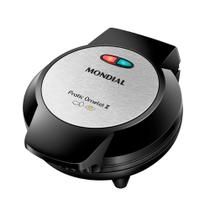 Omeleteira Pratic Omelet II Mondial Preto e Inox 800W OM-04-BI