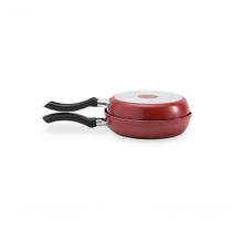 Omeleteira Ruby - Brinox 16 X 7,5 Cm Vermelho Brinox Omeleteira Ruby - Brinox 16 X 7,5 Cm Vermelho Brinox