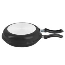 Omeleteira Sanduicheira Dupla Grande Antiaderente Preto