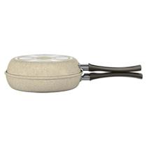 Omeleteira Suprema Ceramic Life Brinox 18 cm Antiaderente Vanilla