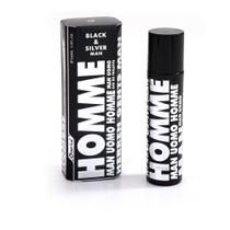 Omerta conscentra black silver masculino eau de toilette 100ml