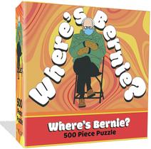 Onde está Bernie Sanders Meme 500pcs Jigsaw Puzzle Mittens
