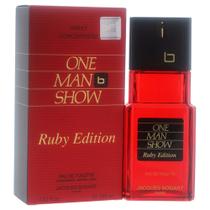 One Man Show de Jacques Bogart for Men - 3.33 oz EDT Spray (Ruby Edition)