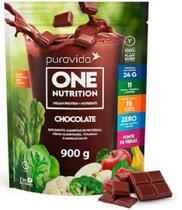 One Nutrition Vegan Protein+Nutrientes Sabor Chocolate de 900g-Pura Vida