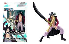 One Piece Anime Heroes Boneco Deluxe 16 cm Articulado Dracule Mihawk Bandai/Sunny One Piece Anime Heroes Boneco Deluxe 16 cm Articulado Dracule Mihawk Bandai/Sunny