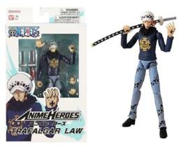 One Piece Anime Heroes Boneco Deluxe 16 cm Articulado Trafalgar Law Bandai/Sunny