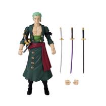 One piece - boneco articulado - roronoa zoro - bandai