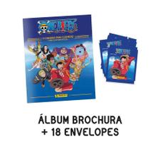 ONE PIECE ROAD TO - Álbum Capa Cartão + 18 Envelopes