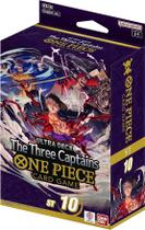 One Piece ST-10 Ultra Deck The Three Captains Inglês - bandai