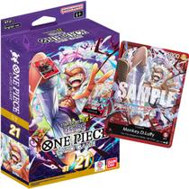 One Piece Starter Deck Ex Gear 5 St 21 Cartas Inglês Bandai One Piece Starter Deck Ex Gear 5 St 21 Cartas Inglês Bandai