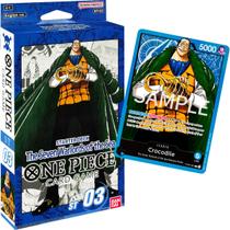 One Piece Starter Deck ST 03 Seven Warlords Of The Sea Crocodile Inglês
