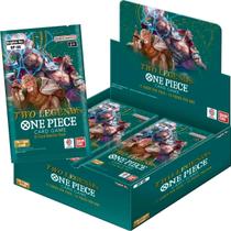 One Piece TCG Box 24 Booster OP08 Two Legends Cartas Inglês Bandai