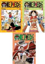 One Piece volumes 1 2 3