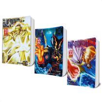One Punch Man Mangá Volume 31 Ao 33 KIT Panini em português BR One Punch Man Mangá Volume 31 Ao 33 KIT Panini em português BR