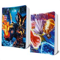 One Punch Man Mangá Volume 32 e 33 KIT Panini em português BR