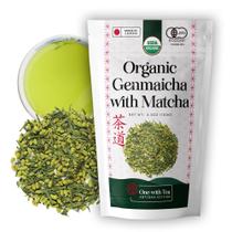 ONE WITH TEA Chá Orgânico Genmaicha com Matcha 100g ONE WITH TEA Chá Orgânico Genmaicha com Matcha 100g