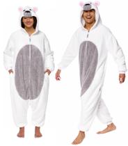 Onesie Funziez! Fantasia de Halloween para animais adultos Sherpa Bear