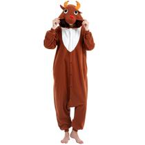 Onesie Pijamas ressber Unissex Adult Animal Coffee Reindeer Onesie Pijamas ressber Unissex Adult Animal Coffee Reindeer