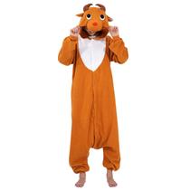 Onesie Pijamas Ressber, unissex, animal adulto, renas, médio Onesie Pijamas Ressber, unissex, animal adulto, renas, médio