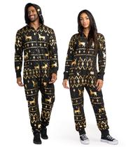 Onesie Tipsy Elves Christmas Golf Foil Fair Isle Reindeer Adult Onesie Tipsy Elves Christmas Golf Foil Fair Isle Reindeer Adult