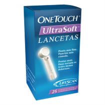 Onetouch Ultrasoft C/25 Lancetas Lancetas Onetouch Ultrasoft