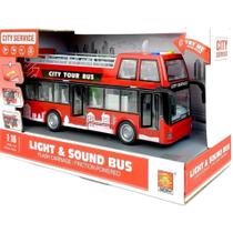 Ônibus 2 Andares Turismo de Fricção Luz e Som
