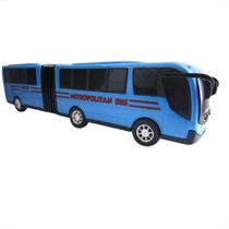 Ônibus Articulado Brinquedo Sanfonado Grande Plástico Ônibus Articulado Brinquedo Sanfonado Grande Plástico