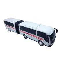 Ônibus Articulado Brinquedo Sanfonado Grande Plástico Ônibus Articulado Brinquedo Sanfonado Grande Plástico