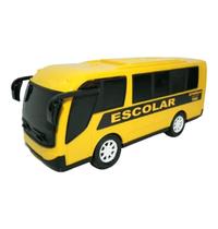 Onibus Brinquedo De Plástico Diverbus 21Cms - Amarelo