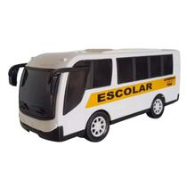 Onibus Brinquedo De Plástico Diverbus 21Cms - Branco