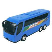 Onibus Brinquedo De Plástico SpeedBus 32Cms - Azul