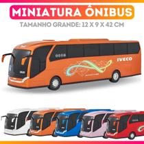 Onibus Brinquedo Miniatura Iveco Brinquedo Para Criança