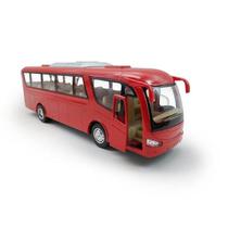 Ônibus Coach Escala 1:64 Vermelho Ônibus Coach Escala 1:64 Vermelho