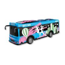 Onibus com controle remoto citybus azul e rosa (rc25149) - zippy toys Onibus com controle remoto citybus azul e rosa (rc25149) - zippy toys