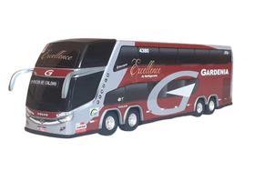 Ônibus De Brinquedo 4 Eixos Gardenia Escala 1/43