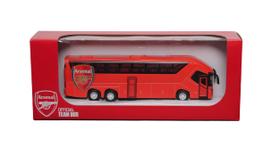 Ônibus de Brinquedo Arsenal FC Sockers em Metal Fundido com Motor de Atrito Ônibus de Brinquedo Arsenal FC Sockers em Metal Fundido com Motor de Atrito