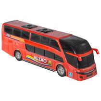 Ônibus de Brinquedo Infantil Menino Mini Buzão De Viagem 24cm