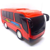 Ônibus de brinquedo infantil miniatura 21 cm meninos