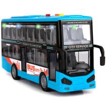 Ônibus de Dois Andares ArtCreativity com Luzes e Sons - Brinquedo Infantil (3 a 8 anos)