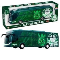 Ônibus De Futebol 40cm Grande Licenciado - Brinquedo Infantil Com Design Realista e Acabamento Oficial - Ideal Para Presentes - Usual